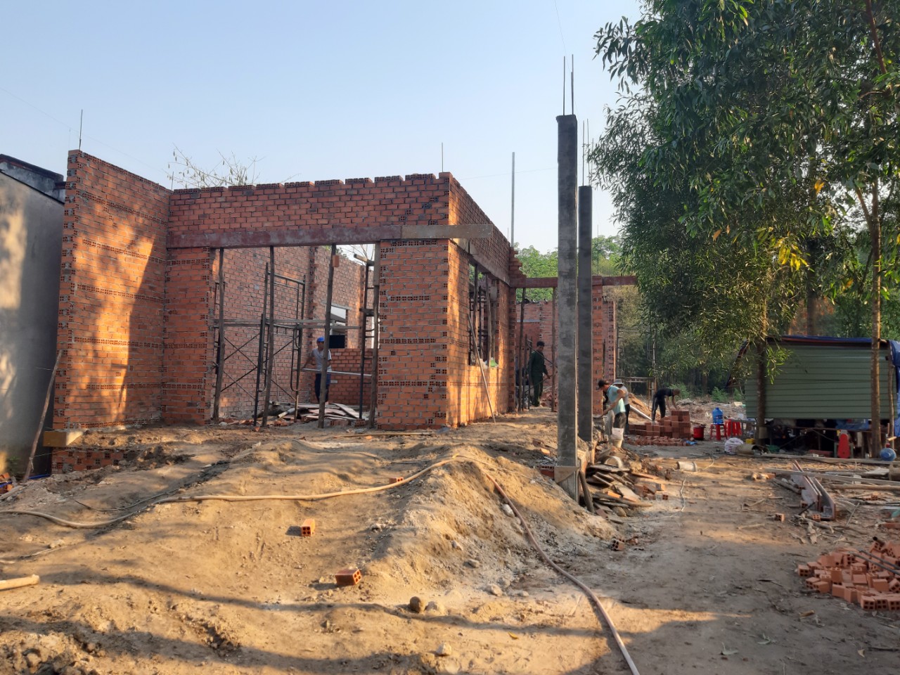 Thực hiện xây nhà trọn gói tại Quang Phúc